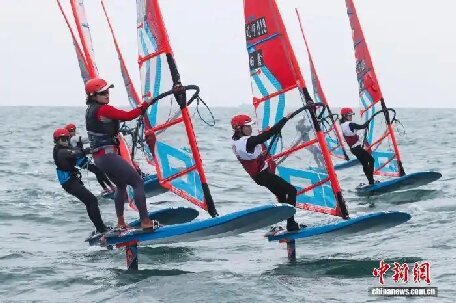 十五運會帆船賽事在廣東汕尾啟幕