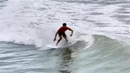 全運會沖浪比賽項目在汕頭開賽 廣東海事部門護航賽事安全
